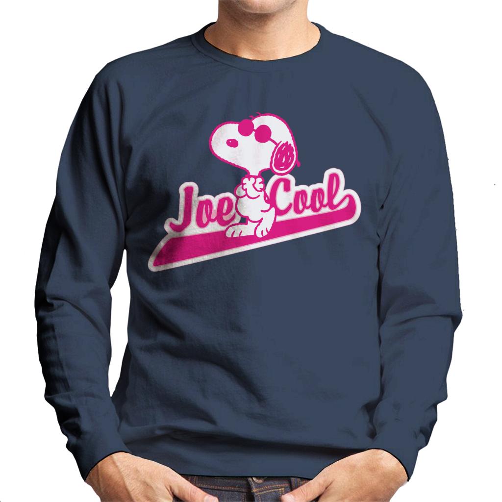 Peanuts Joe Cool Baseball Text Men's Sweatshirt product image 6