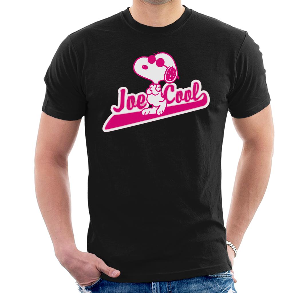 Peanuts Joe Cool Baseball Text Men's T-Shirt product image 1