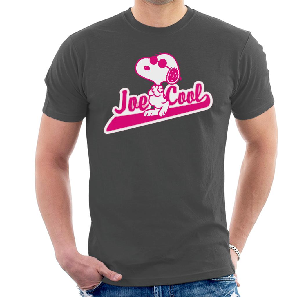 Peanuts Joe Cool Baseball Text Men's T-Shirt product image 4