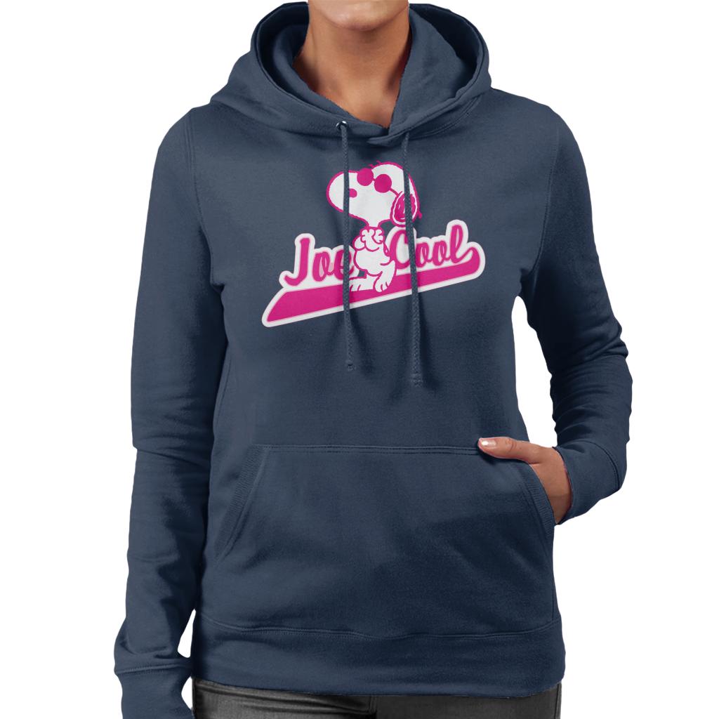 Peanuts Joe Cool Baseball Text Women's Hooded Sweatshirt product image 6