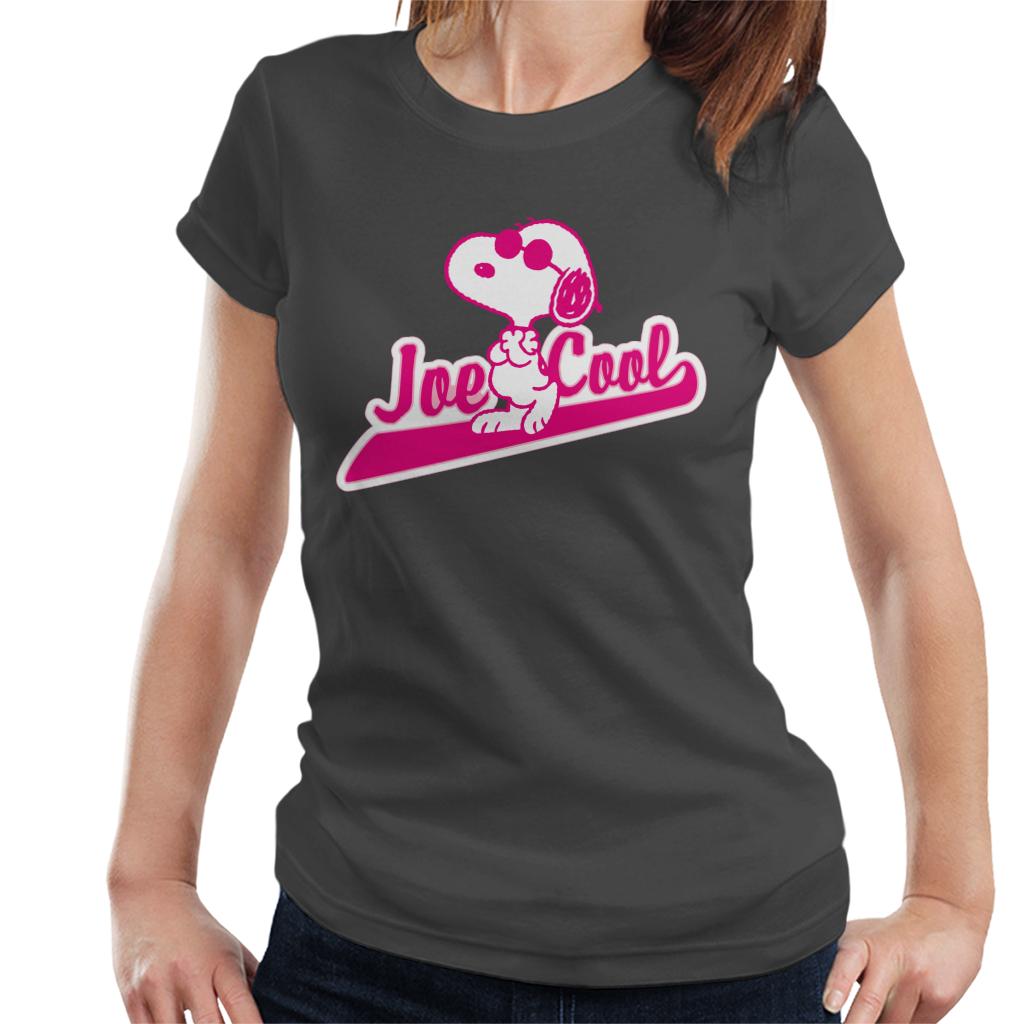 Peanuts Joe Cool Baseball Text Women's T-Shirt product image 4
