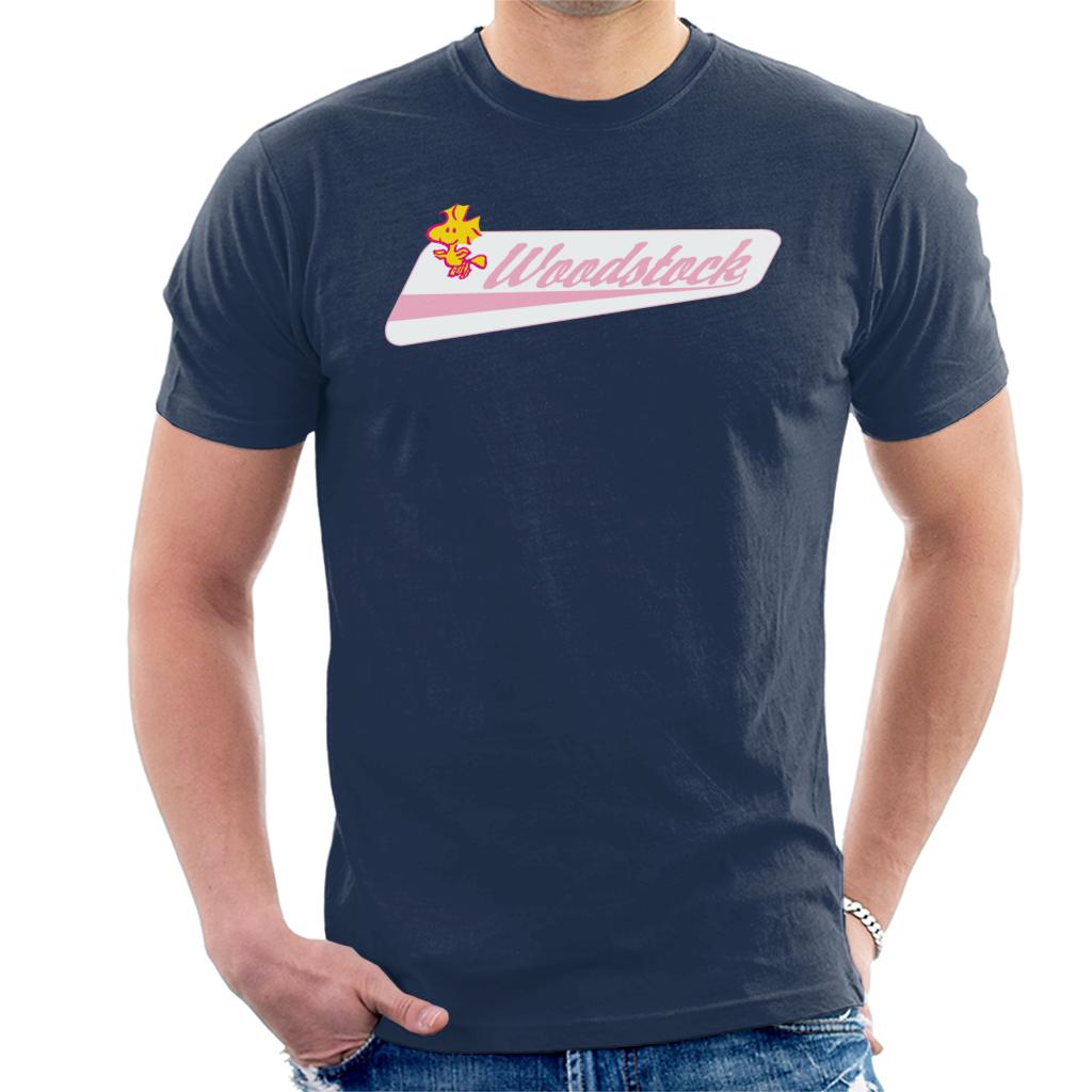 Peanuts Woodstock Baseball Text Men's T-Shirt product image 6