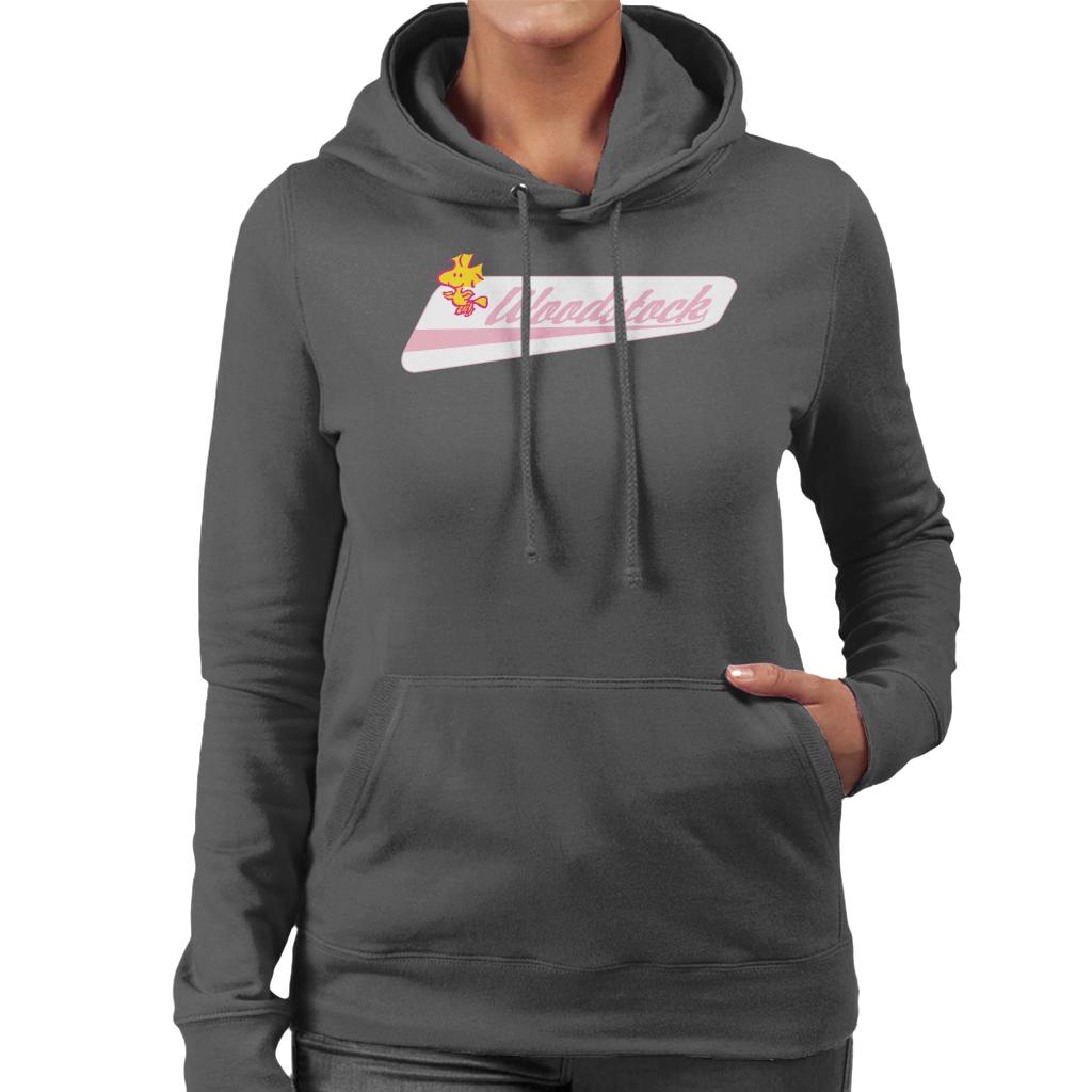 Peanuts Woodstock Baseball Text Women's Hooded Sweatshirt product image 4