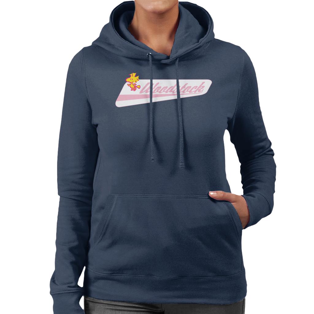Peanuts Woodstock Baseball Text Women's Hooded Sweatshirt product image 6