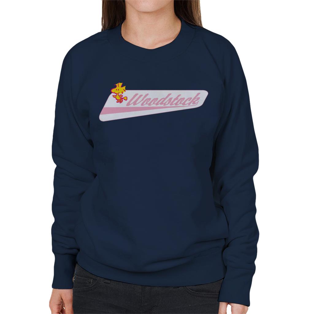 Peanuts Woodstock Baseball Text Women's Sweatshirt product image 6