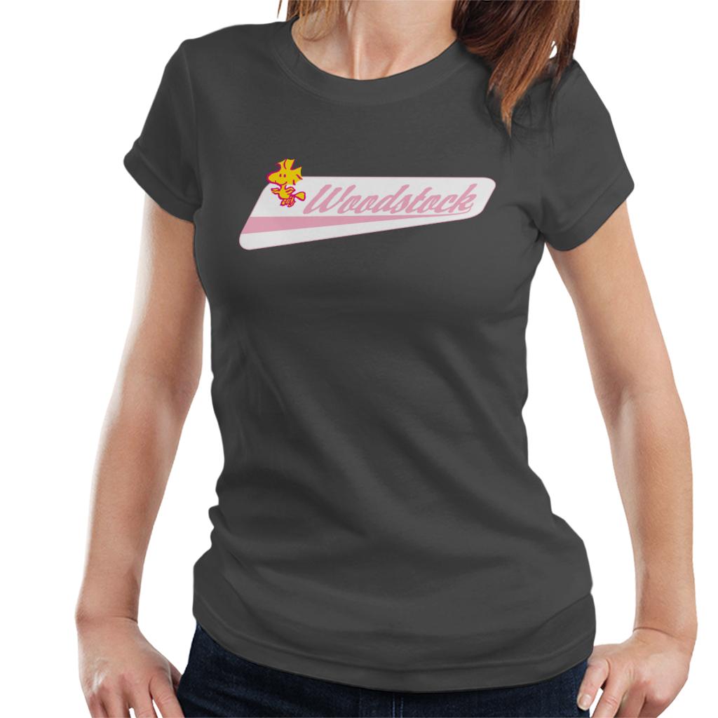 Peanuts Woodstock Baseball Text Women's T-Shirt product image 4