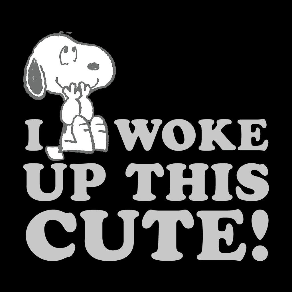 Peanuts Snoopy I Woke Up This Cute Men's T-Shirt product image 2