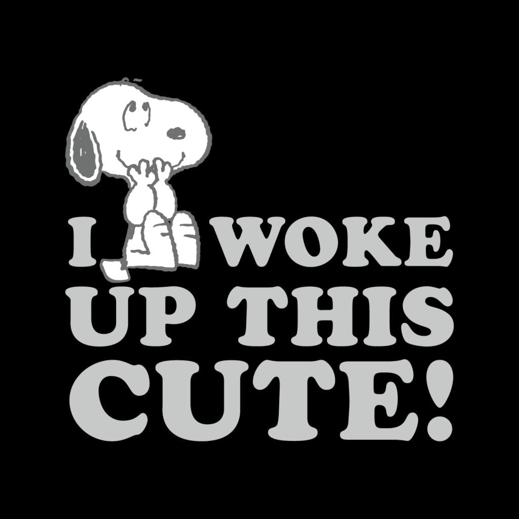 Peanuts Snoopy I Woke Up This Cute Women's Hooded Sweatshirt product image 2