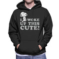 Peanuts Snoopy I Woke Up This Cute Men's Hooded Sweatshirt product image 1