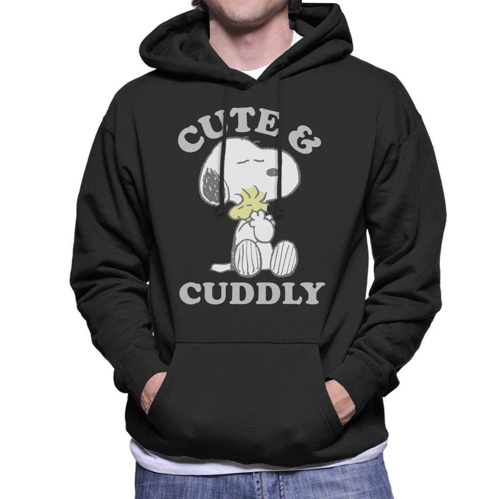 Peanuts Cute & Cuddly Snoopy Men's Hooded Sweatshirt product image 1