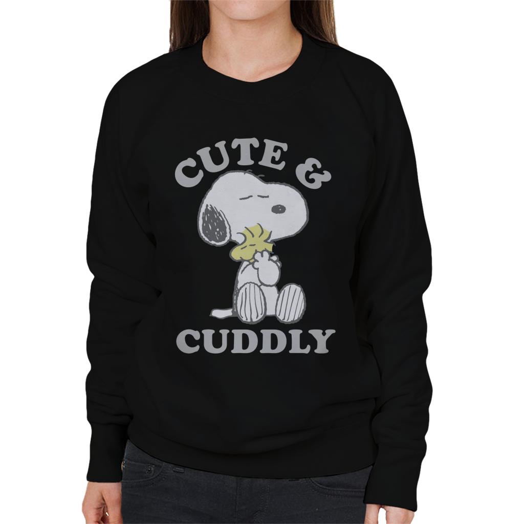 Peanuts Cute & Cuddly Snoopy Women's Sweatshirt product image 1
