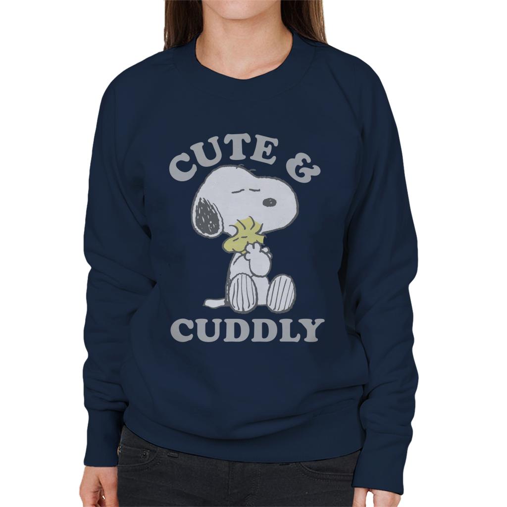 Peanuts Cute & Cuddly Snoopy Women's Sweatshirt product image 4