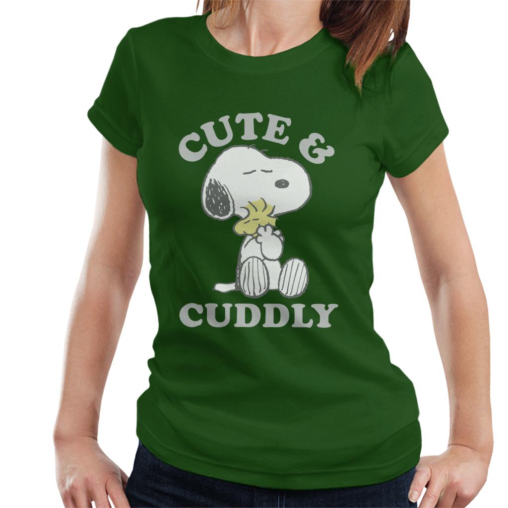 Peanuts Cute & Cuddly Snoopy Women's T-Shirt product image 6