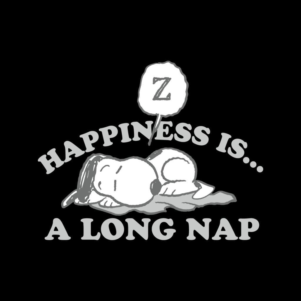 Peanuts Happiness Is A Long Nap Snoopy Women's T-Shirt product image 2