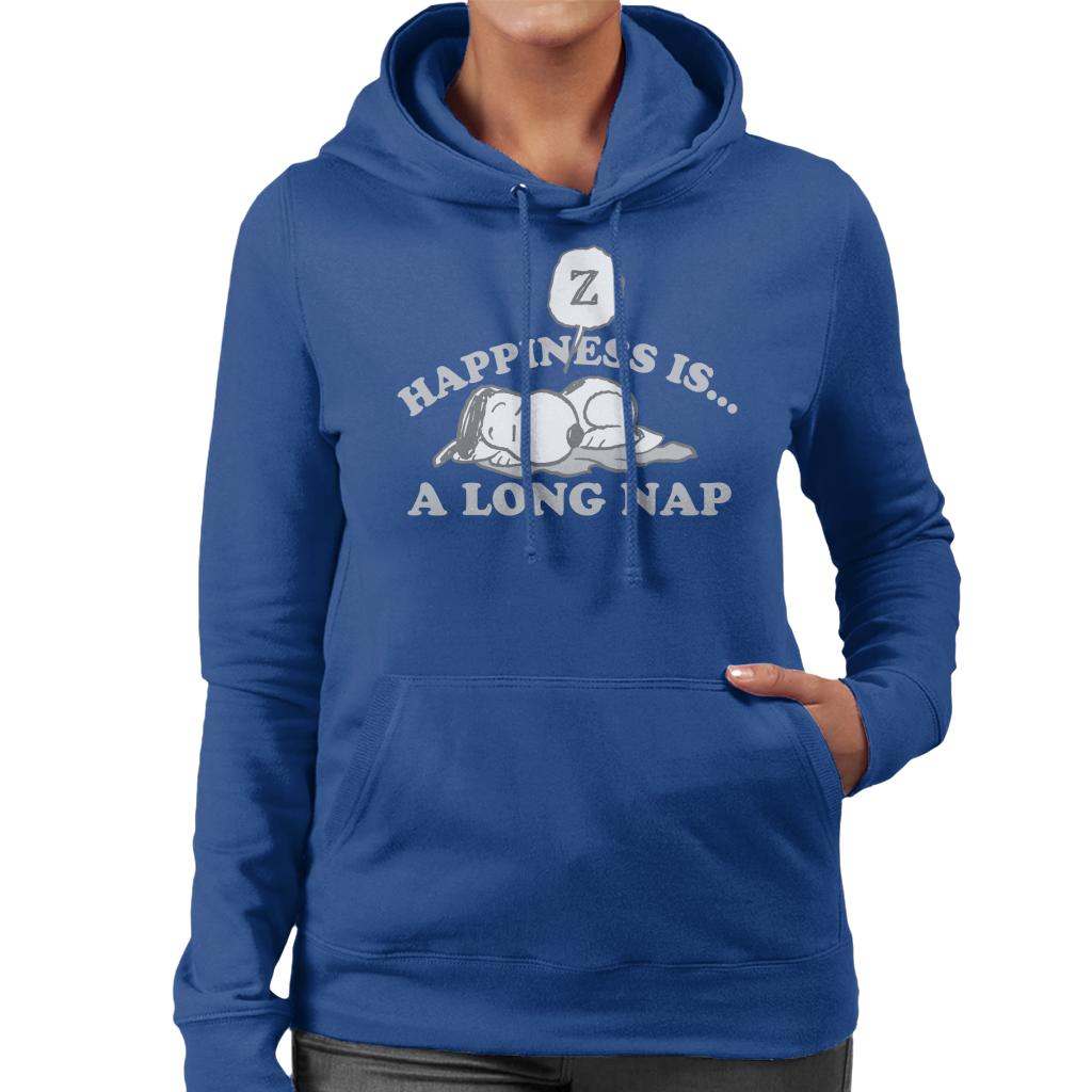 Peanuts Happiness Is A Long Nap Snoopy Women's Hooded product image 4