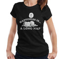 Peanuts Happiness Is A Long Nap Snoopy Women's T-Shirt product image 1