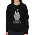 Peanuts Happiness Is Sleeping In Snoopy Women's Sweatshirt product image 1