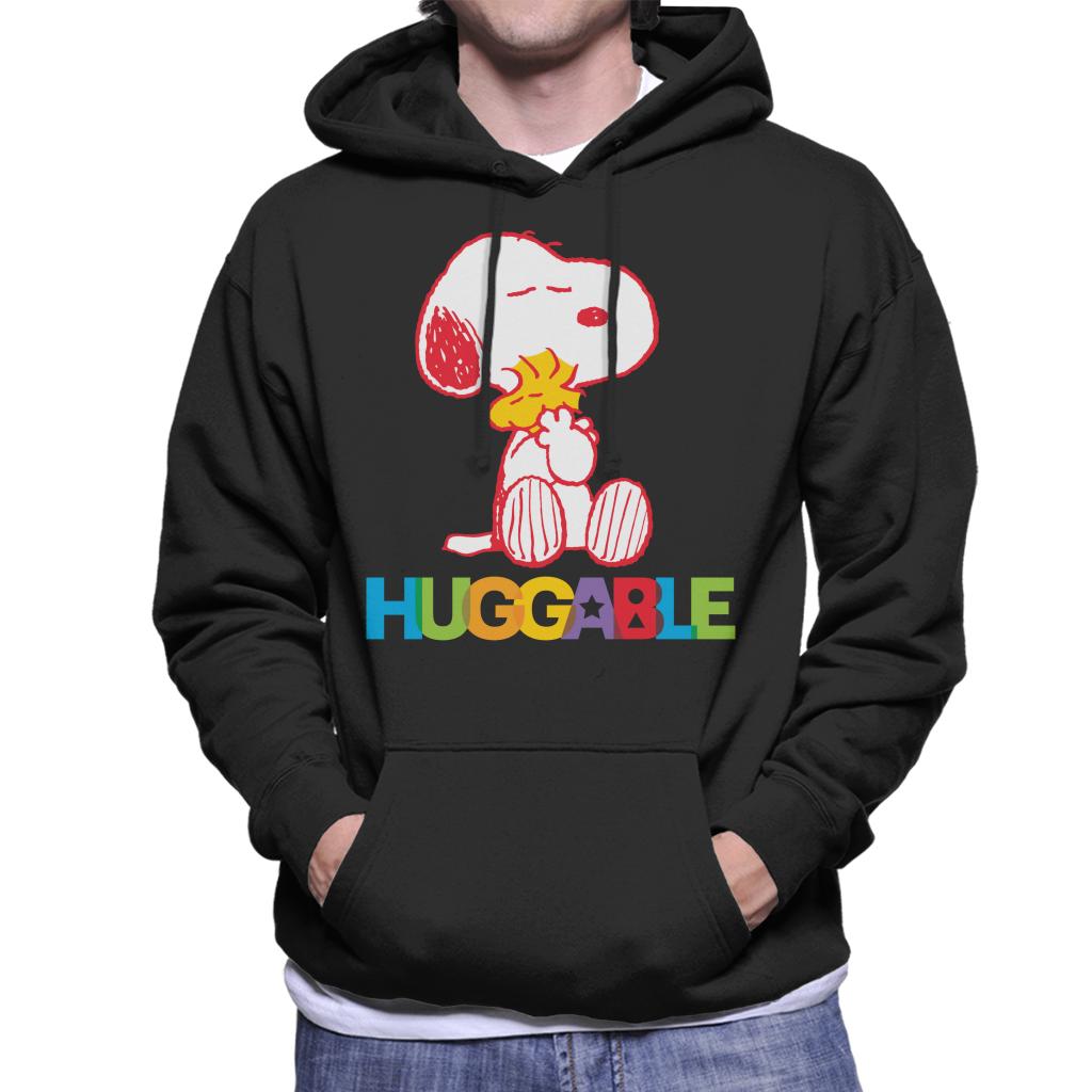 Peanuts Rainbow Huggable Snoopy & Woodstock Men's Hooded product image 1
