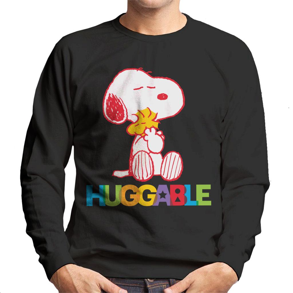 Peanuts Rainbow Huggable Snoopy & Woodstock Men's Sweatshirt product image 1