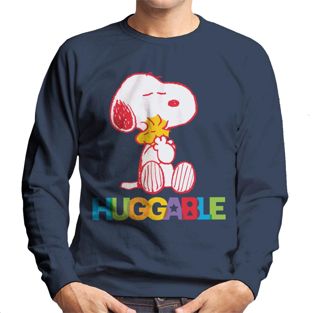 Peanuts Rainbow Huggable Snoopy & Woodstock Men's Sweatshirt product image 4