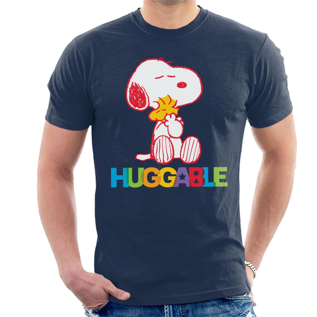 Peanuts Rainbow Huggable Snoopy & Woodstock Men's T-Shirt product image 4