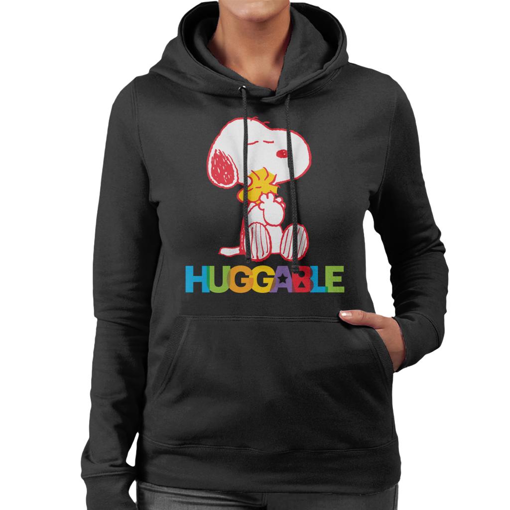 Peanuts Rainbow Huggable Snoopy & Woodstock Women's Hooded product image 1