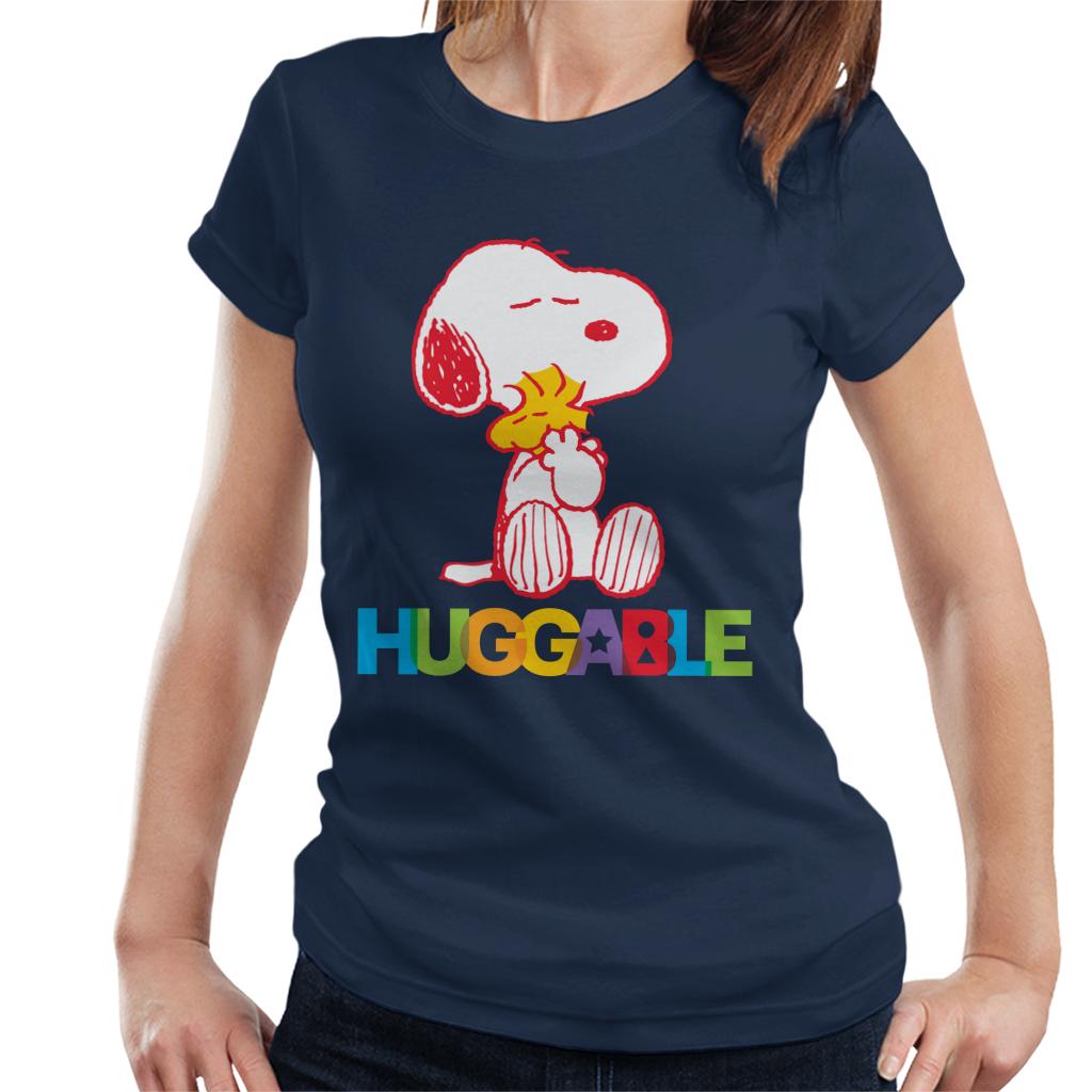 Peanuts Rainbow Huggable Snoopy & Woodstock Women's T-Shirt product image 4