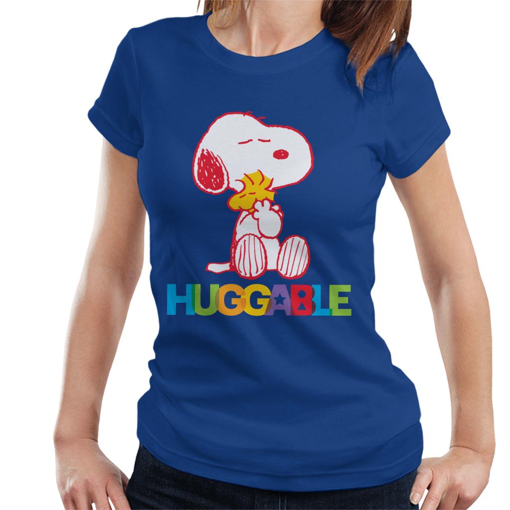 Peanuts Rainbow Huggable Snoopy & Woodstock Women's T-Shirt product image 6