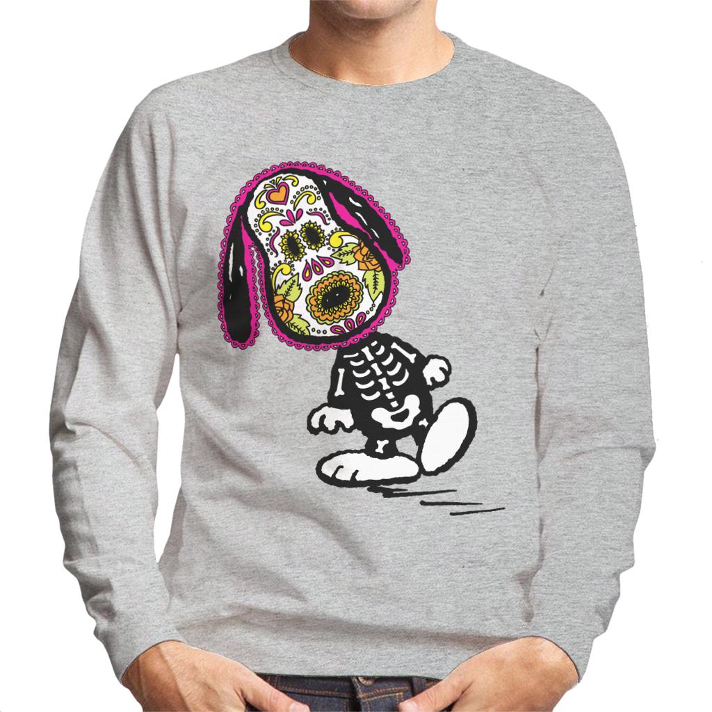 Peanuts Cinco De Mayo Skeleton Snoopy Men's Sweatshirt product image 1