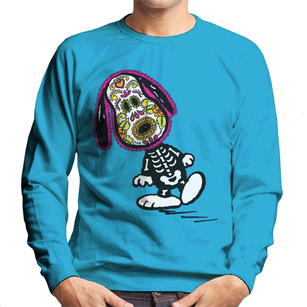 Peanuts Cinco De Mayo Skeleton Snoopy Men's Sweatshirt product image 6