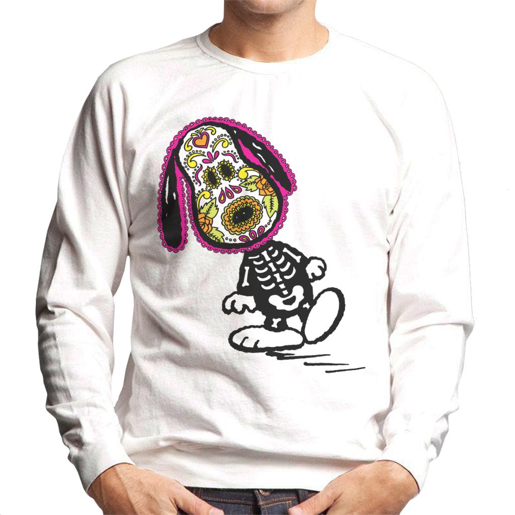 Peanuts Cinco De Mayo Skeleton Snoopy Men's Sweatshirt product image 4