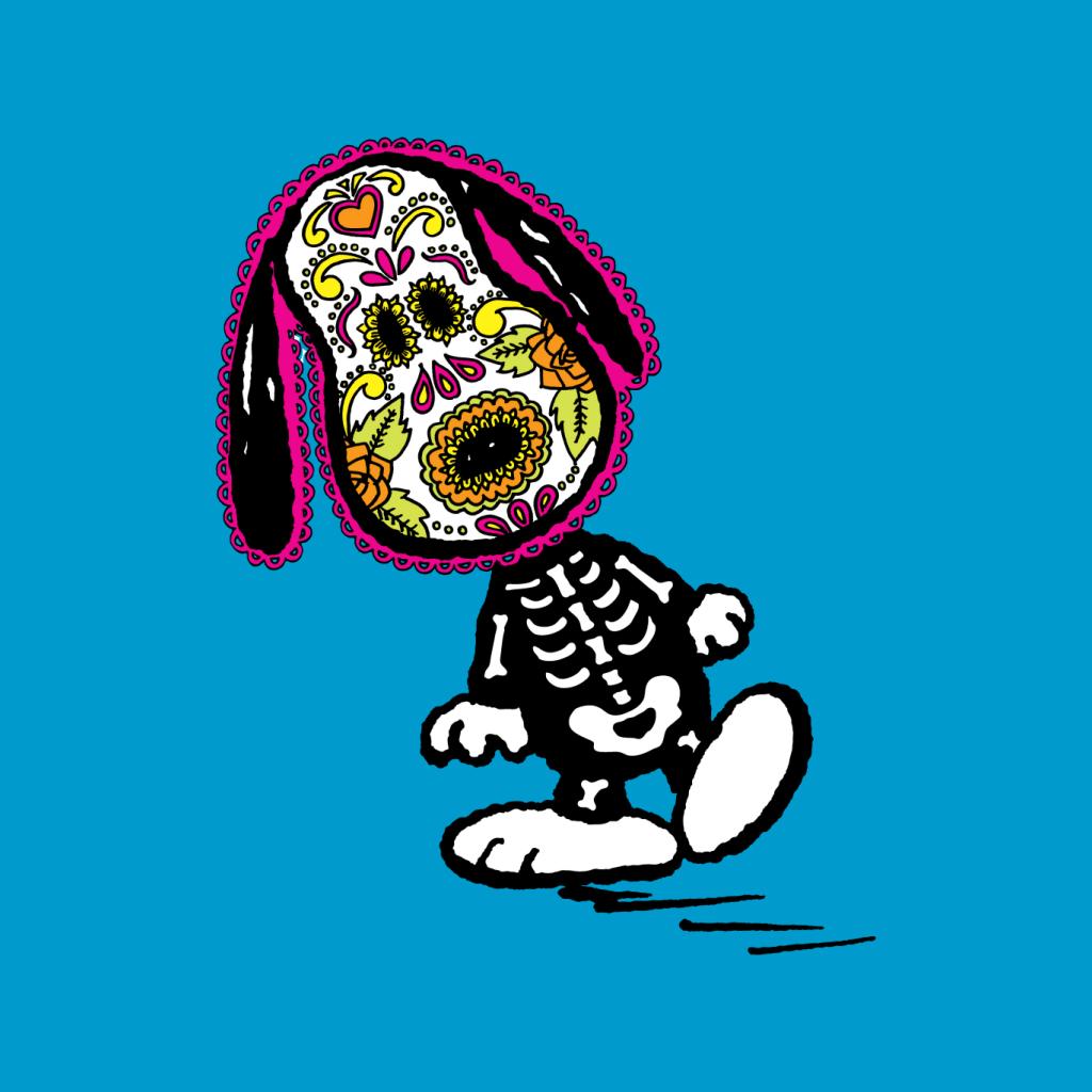 Peanuts Cinco De Mayo Skeleton Snoopy Men's T-Shirt product image 7