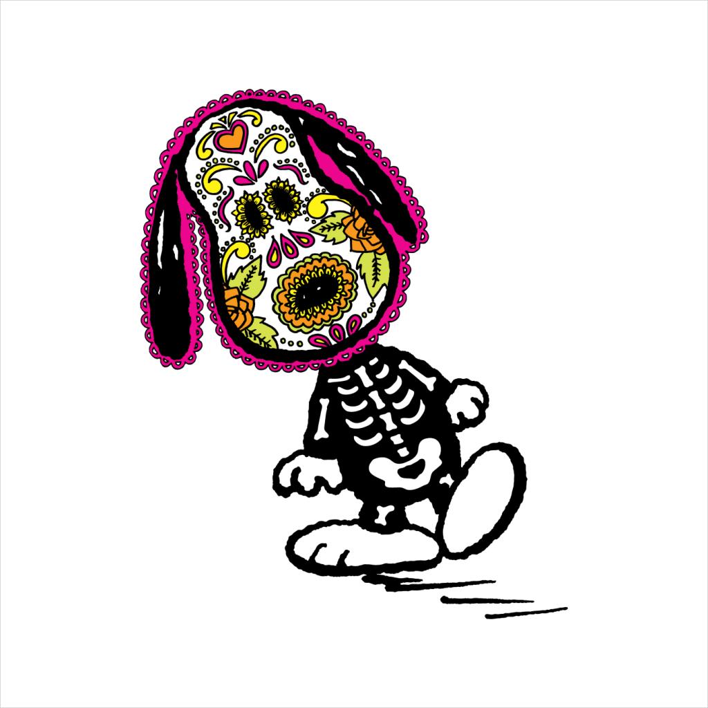 Peanuts Cinco De Mayo Skeleton Snoopy Men's Hooded product image 5