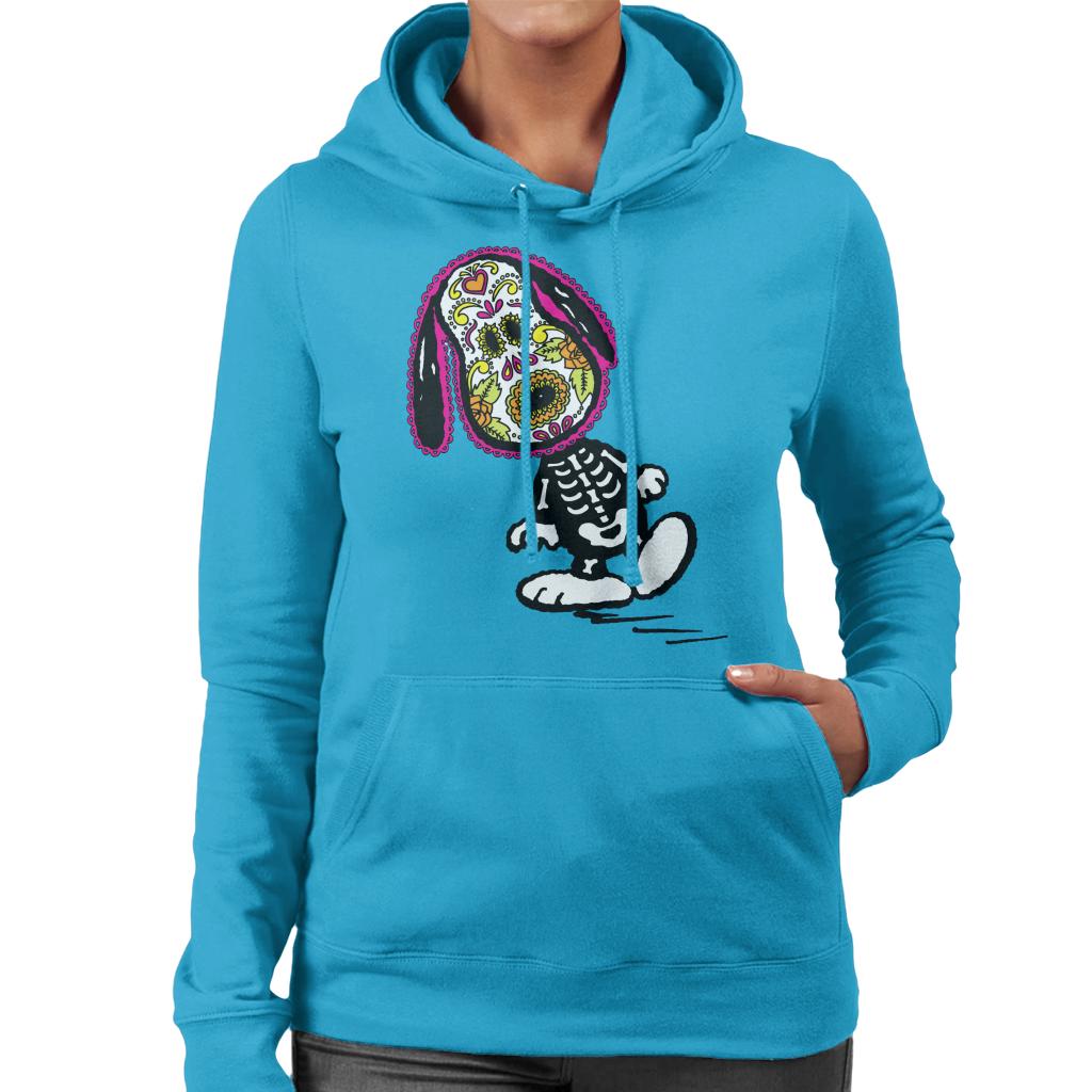 Peanuts Cinco De Mayo Skeleton Snoopy Women's Hooded product image 6