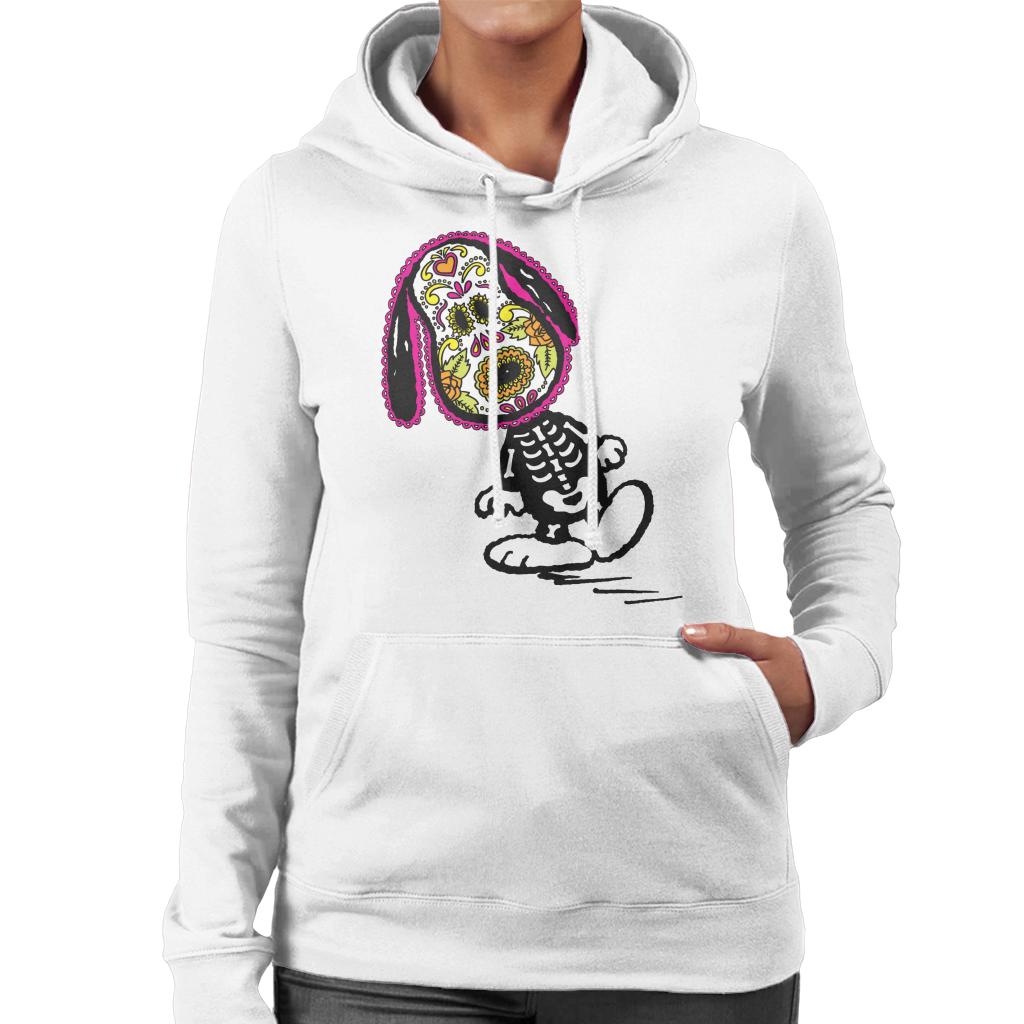 Peanuts Cinco De Mayo Skeleton Snoopy Women's Hooded product image 4
