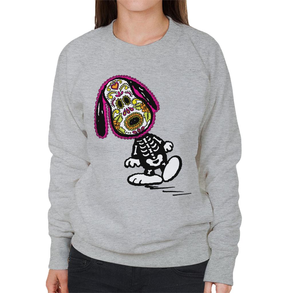 Peanuts Cinco De Mayo Skeleton Snoopy Women's Sweatshirt product image 1