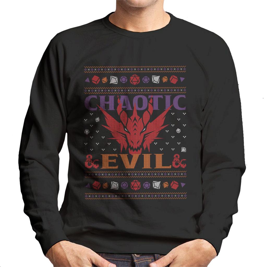 Dungeons & Dragons Chaotic Evil Men's Sweatshirt product image 1