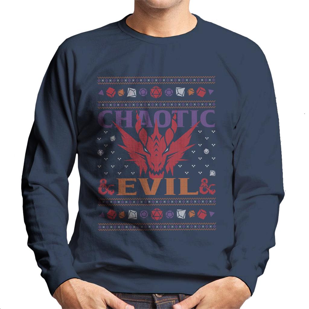 Dungeons & Dragons Chaotic Evil Men's Sweatshirt product image 4