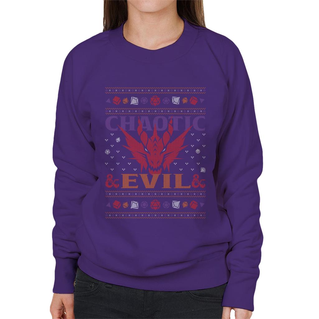 Dungeons & Dragons Chaotic Evil Women's Sweatshirt product image 6
