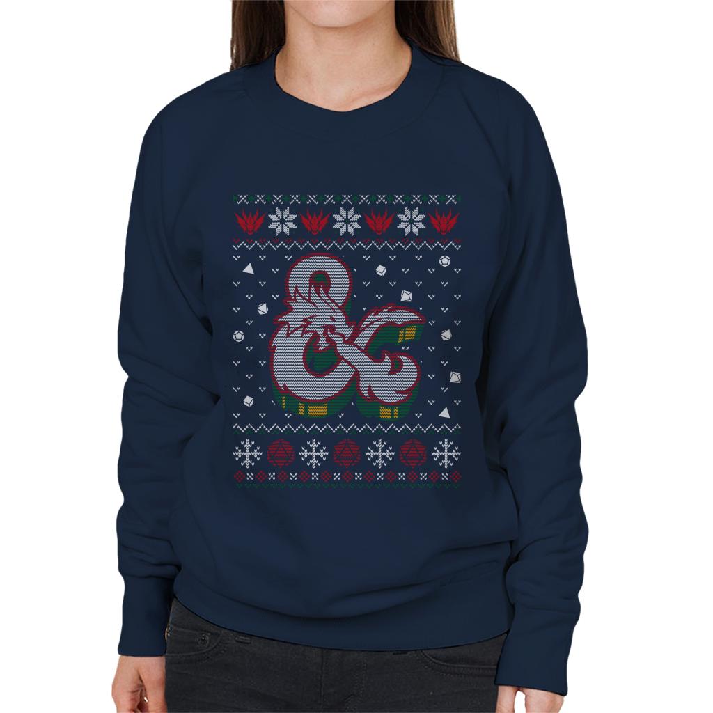 Dungeons & Dragons Ampersand Red Dragon Women's Sweatshirt product image 4