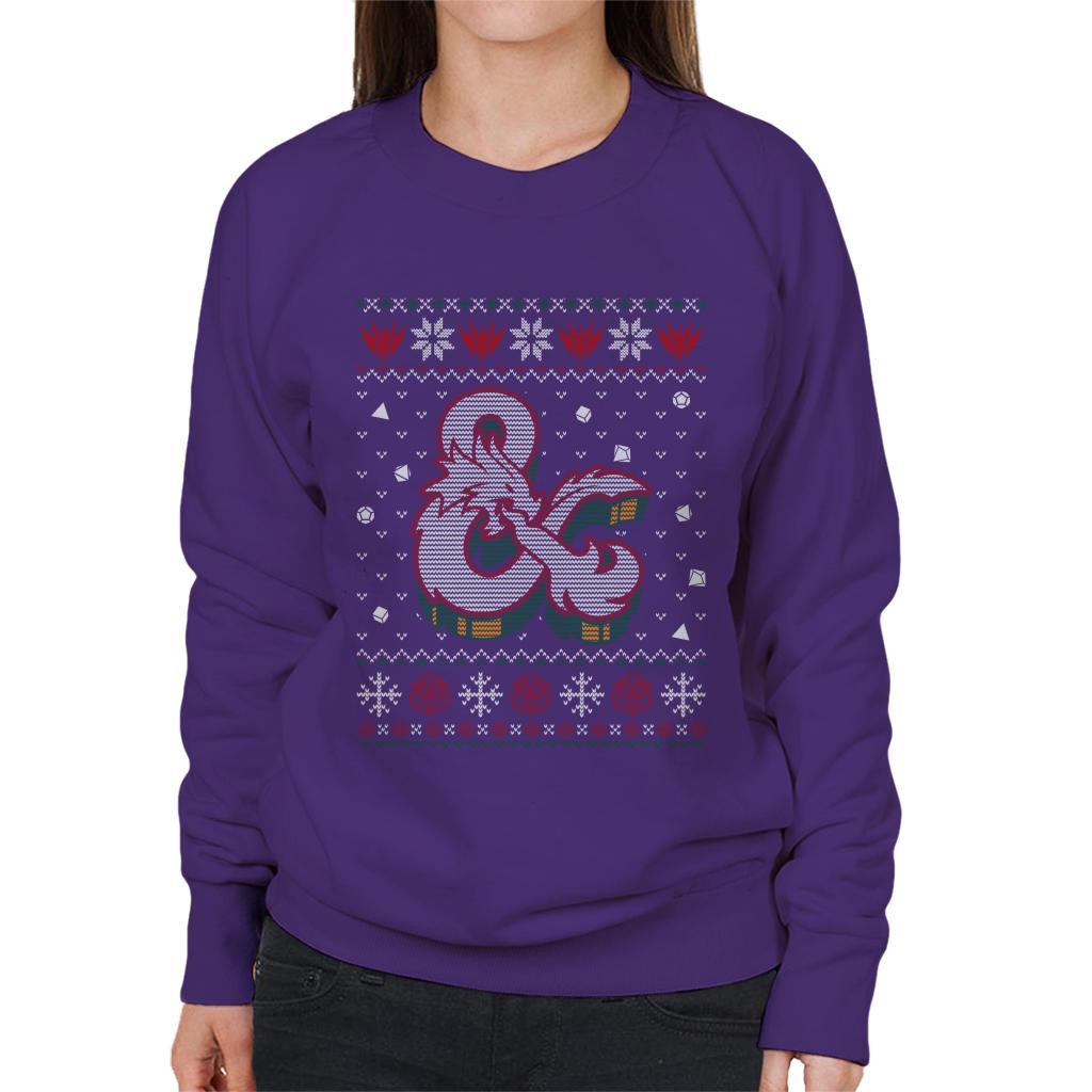 Dungeons & Dragons Ampersand Red Dragon Women's Sweatshirt product image 6