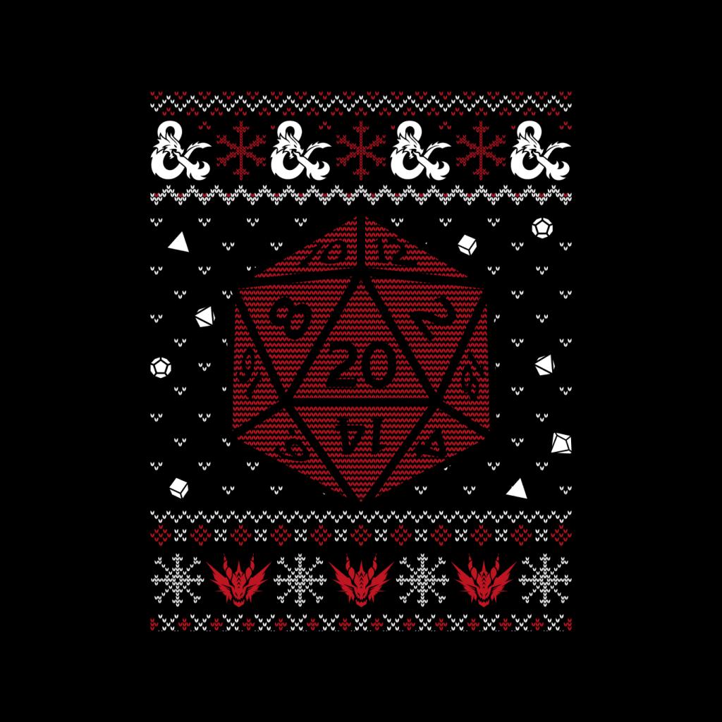 Dungeons & Dragons Christmas Dice Men's Sweatshirt product image 2