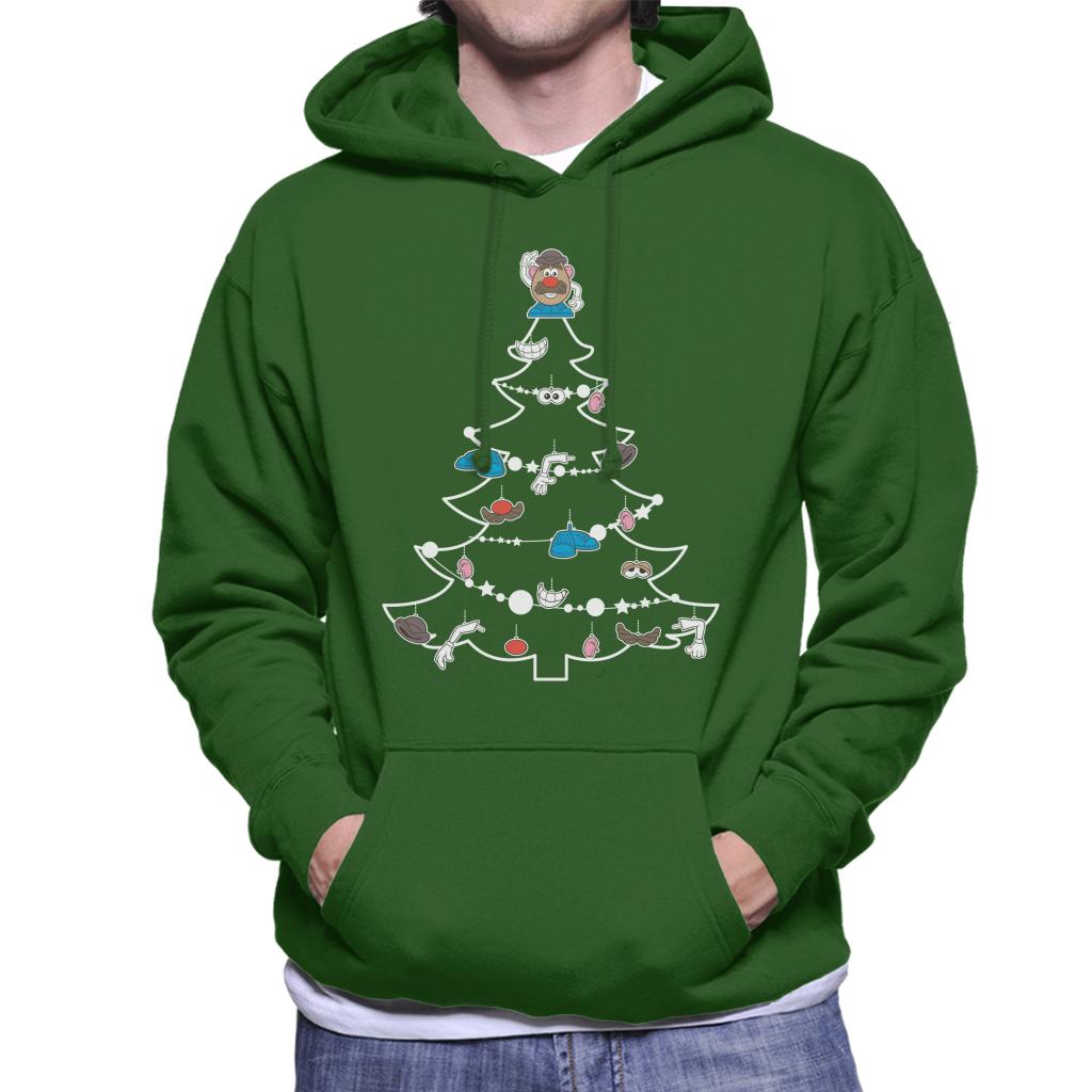 Mr Potato Head Christmas Tree Parts Men's Hooded Sweatshirt product image 4