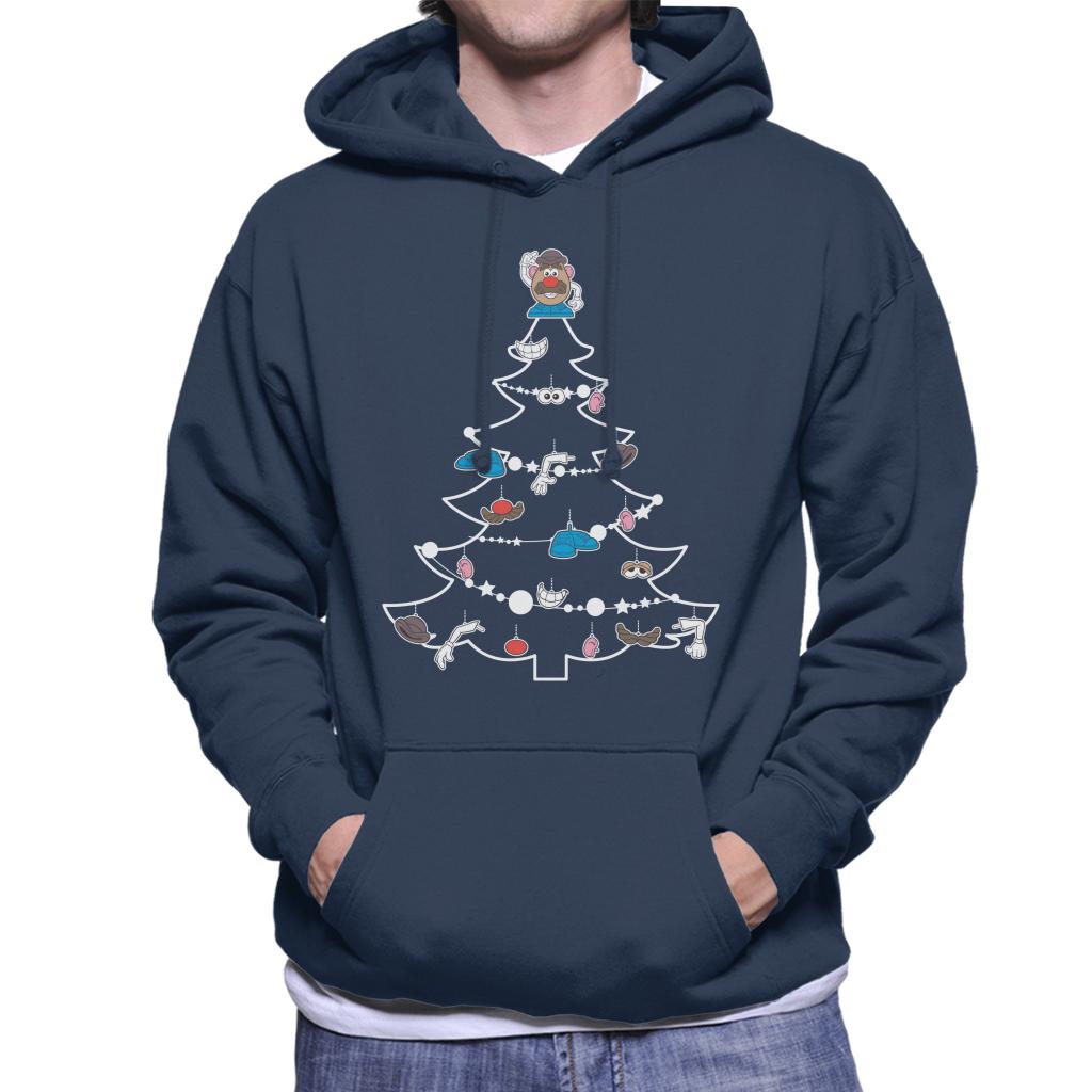 Mr Potato Head Christmas Tree Parts Men's Hooded Sweatshirt product image 1