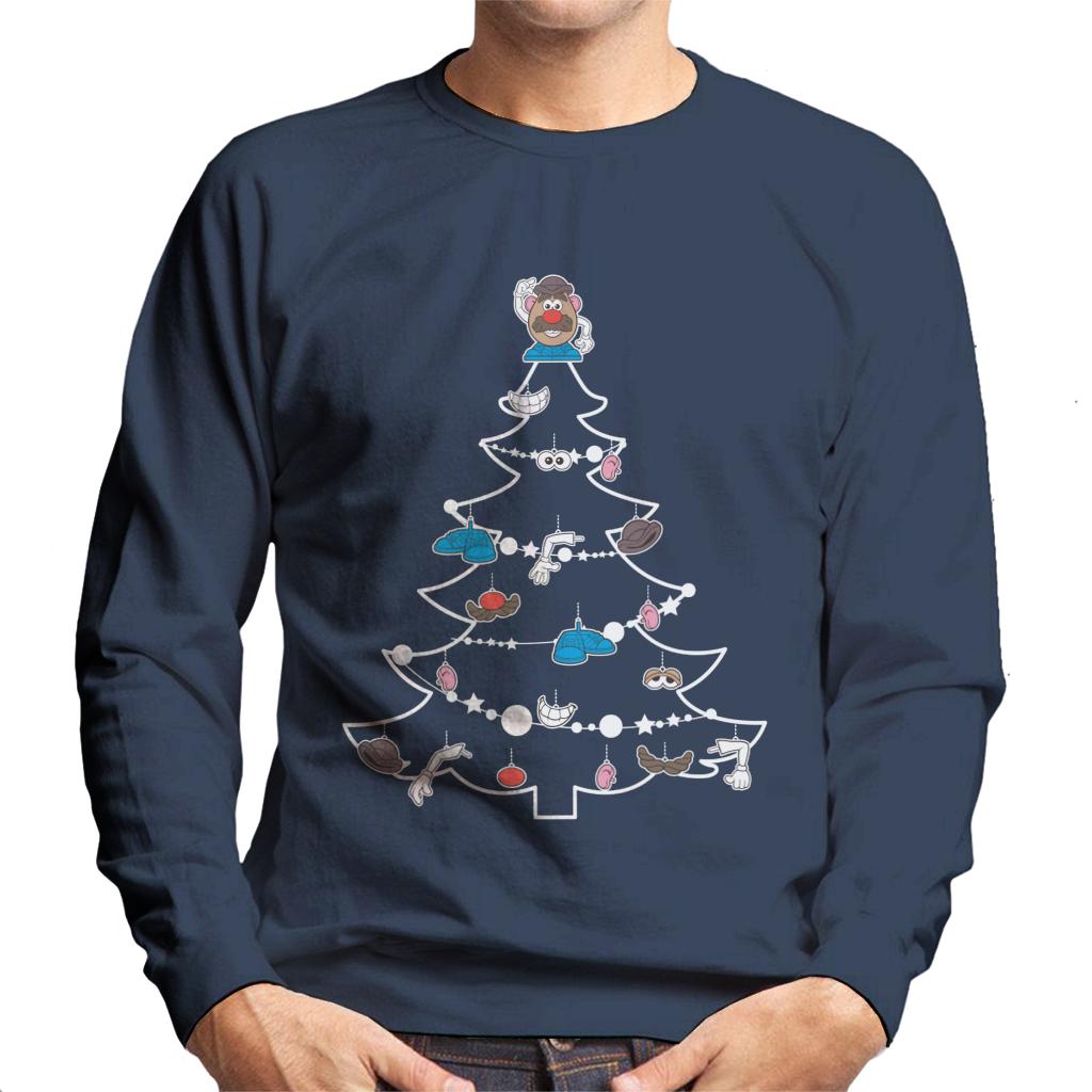 Mr Potato Head Christmas Tree Parts Men's Sweatshirt product image 1