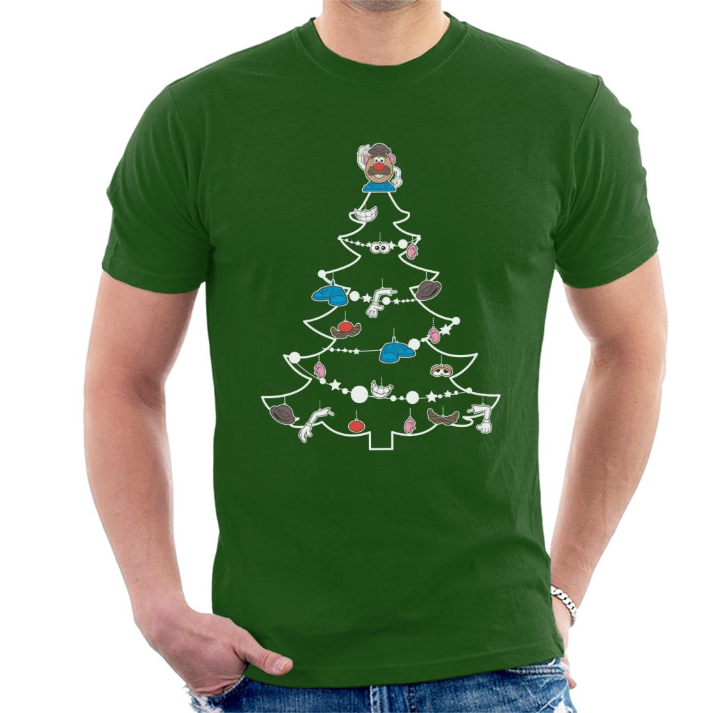 Mr Potato Head Christmas Tree Parts Men's T-Shirt product image 4