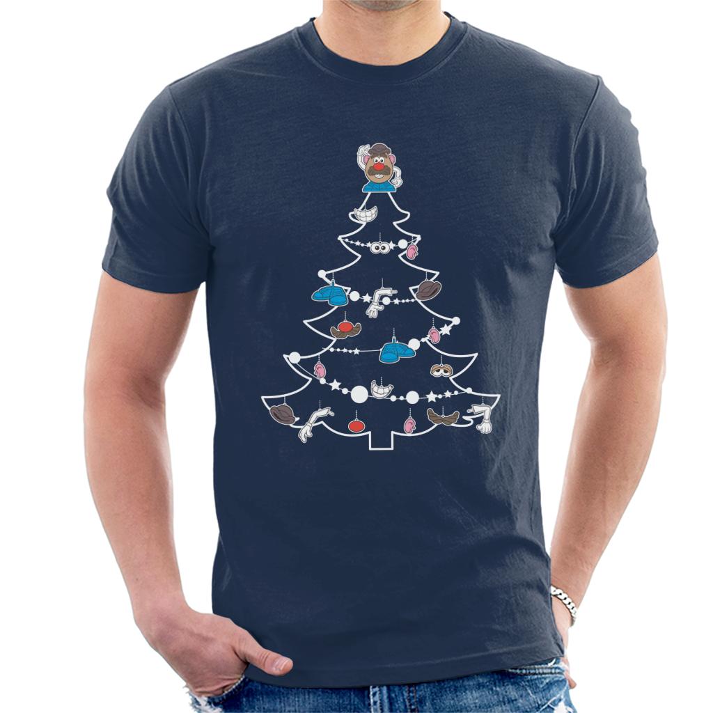Mr Potato Head Christmas Tree Parts Men's T-Shirt product image 1