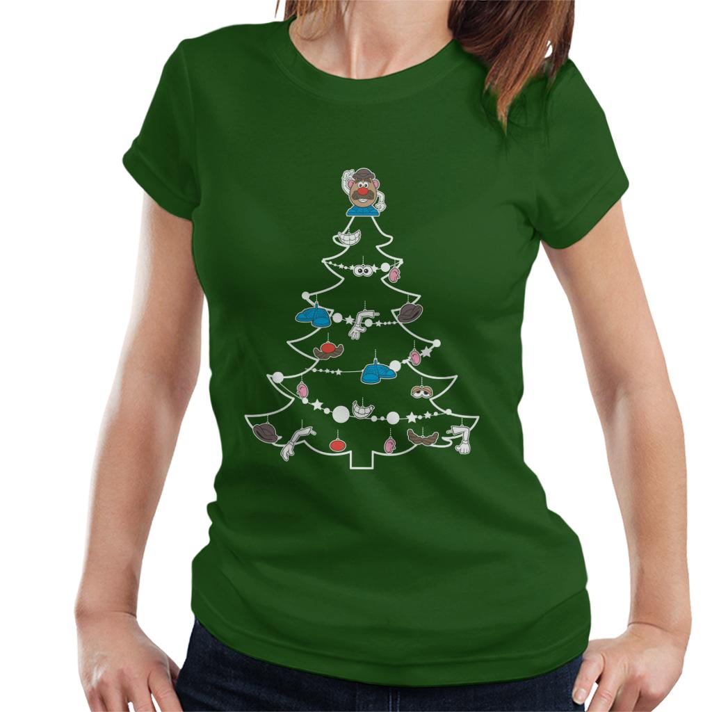 Mr Potato Head Christmas Tree Parts Women's T-Shirt product image 4