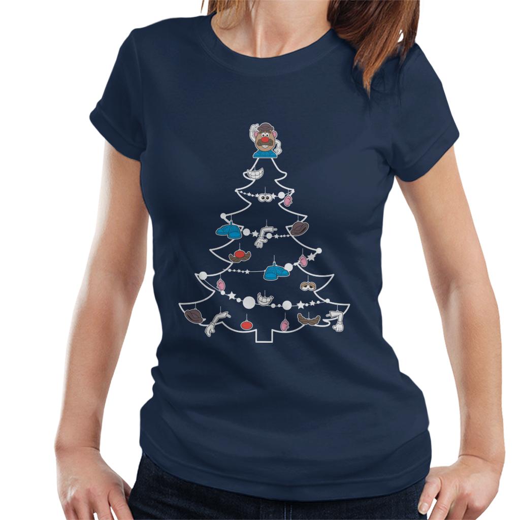 Mr Potato Head Christmas Tree Parts Women's T-Shirt product image 1