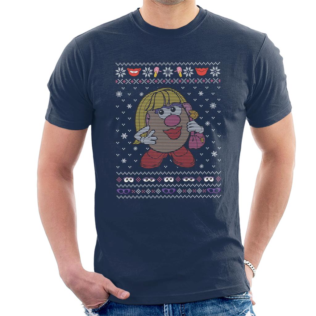 Mr Potato Head Christmas Mrs Men's T-Shirt product image 1